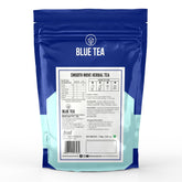 Blue Tea Caffeine Free Smooth Move Herbal Tea - 50 Pyramid Tea Bags In Zip Lock Pack | Super Antioxidant - Gluten Free, Non-GMO, Zero Sugar, 100% Vegan